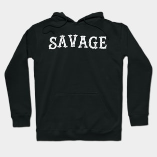 Savage WHT Hoodie